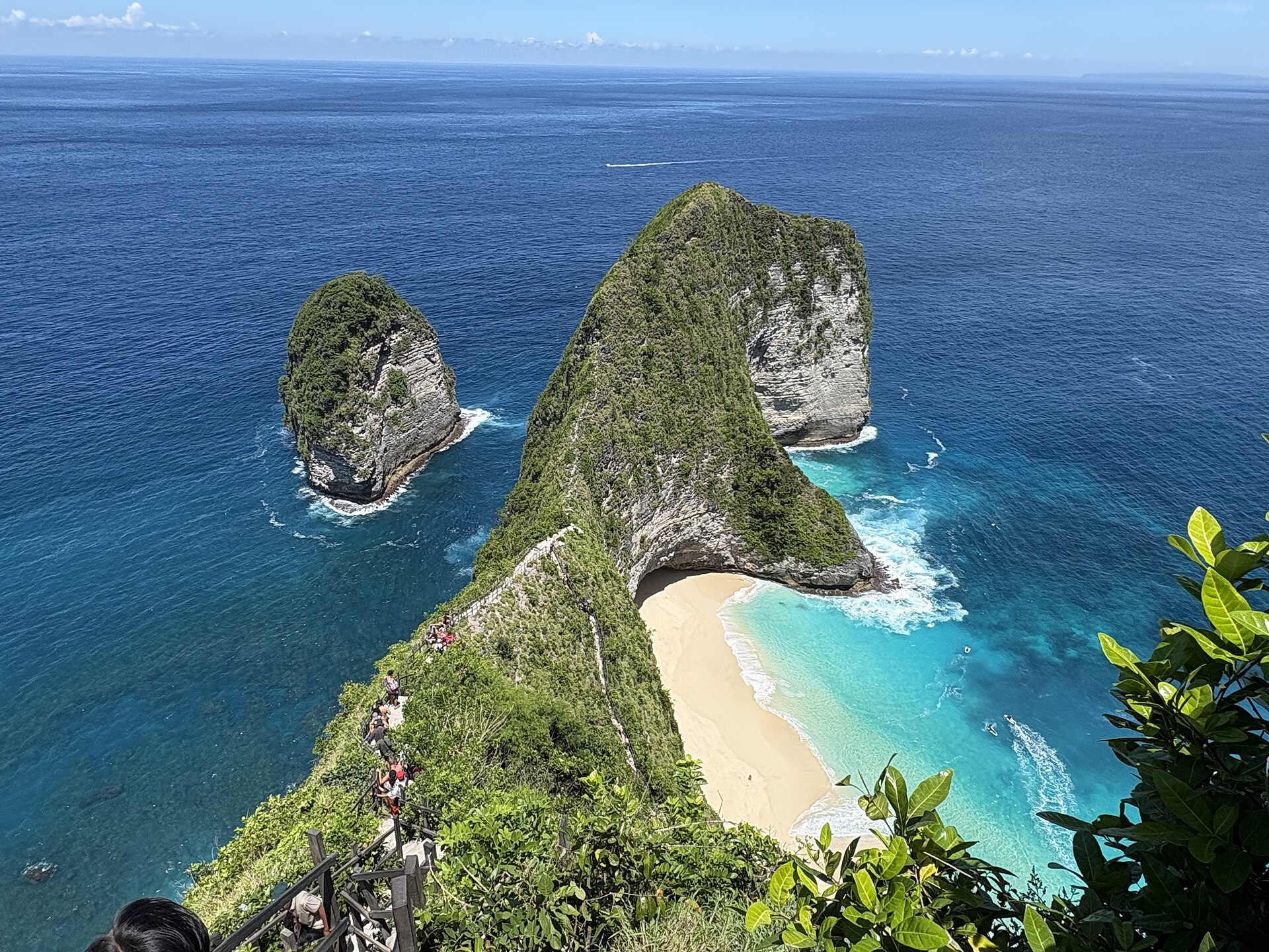 精灵坠崖 Kelingking Beach 参考图 1