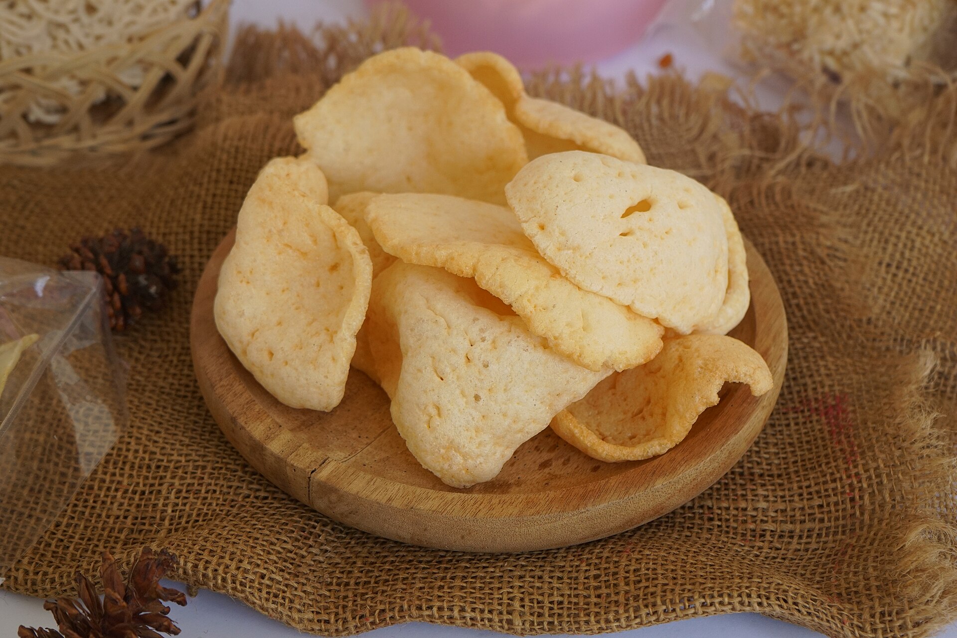 虾片与鱼片 Kerupuk 参考图 1